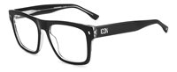 Montatura vista Dsquared Uomo ICON 0018BLACK CRYSTL52 - ICON 0018BLACK CRYSTL52